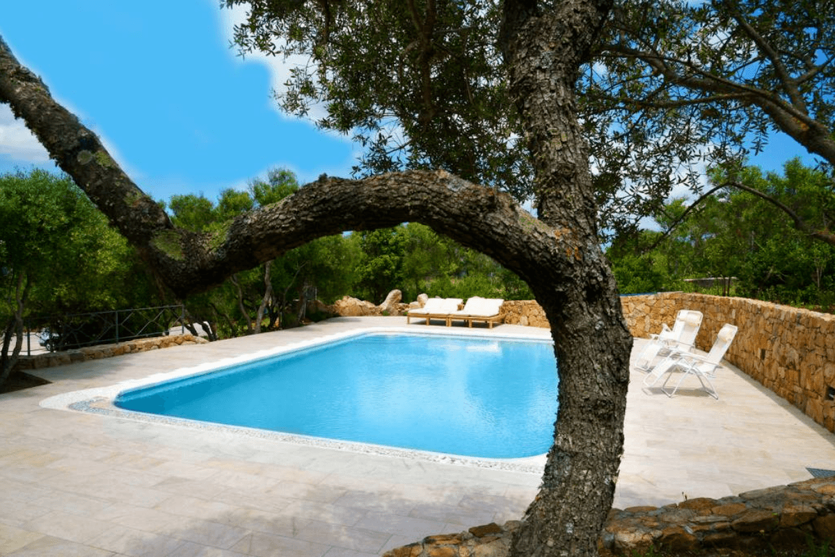 zwembad villa