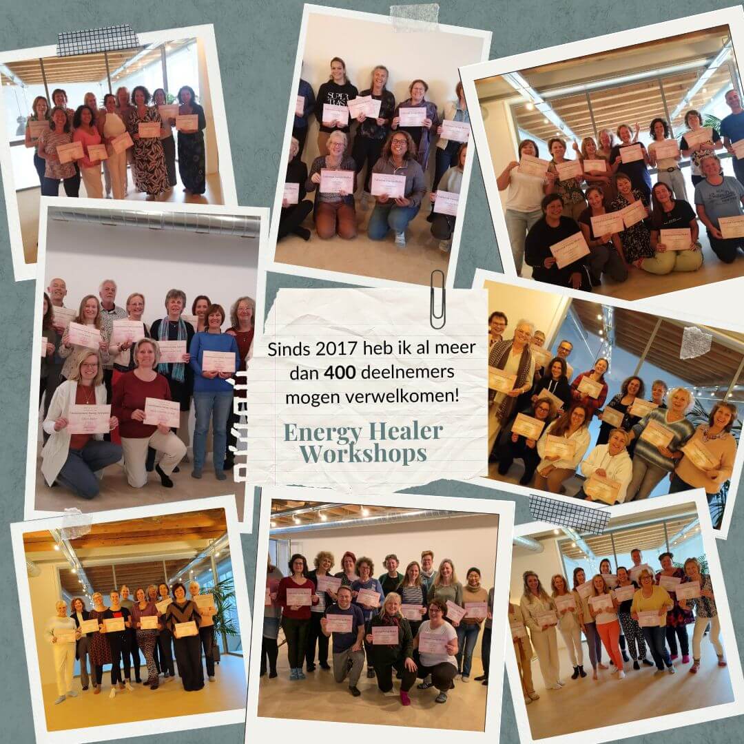 Deelnemers Energy Healer workshop Tri of Light